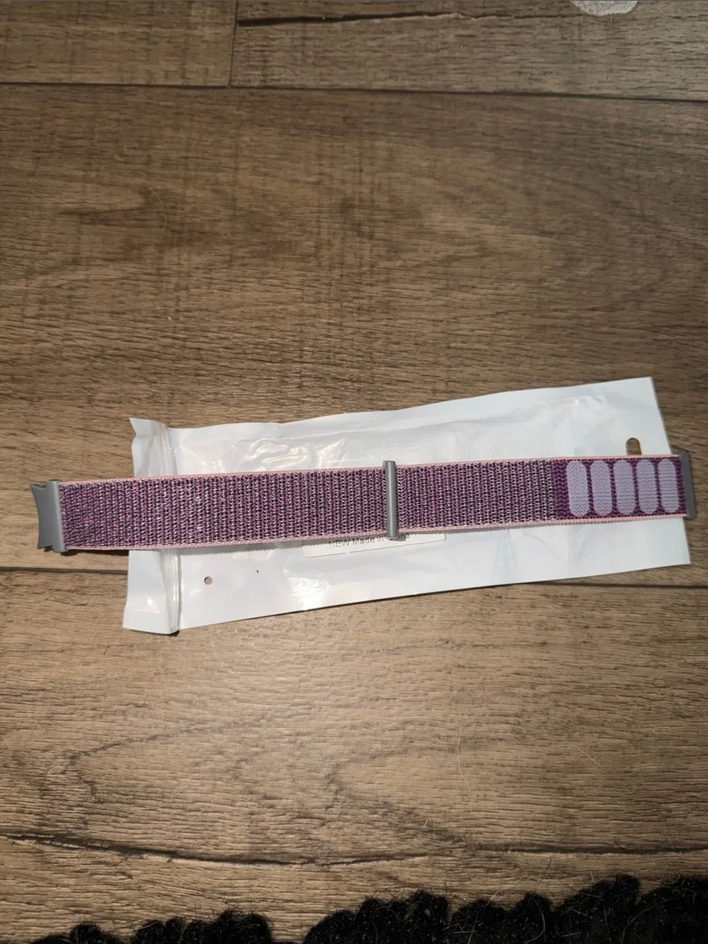 Purple Nylon Loop Replacement Watch Band for Samsung Smartwatches